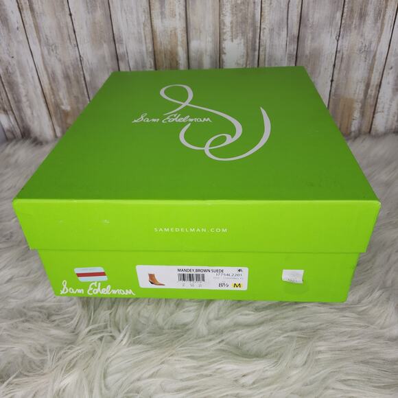 Sam Edelman Women's Mandey Western Chelsea Booties - Cowboy-Inspired Style - Picture 11 of 12